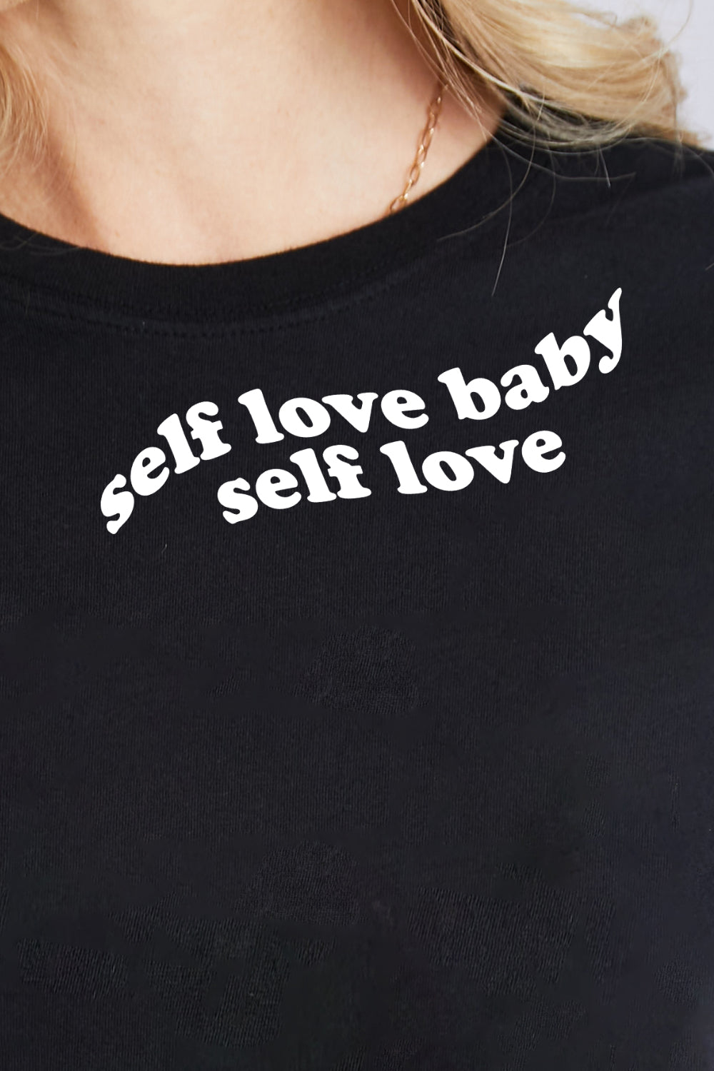 Simply Love SELF LOVE BABY SELF LOVE Graphic Cotton T-Shirt